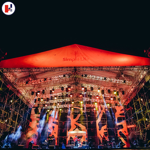 Chất lượng cao Hợp kim nhôm Giàn khung ổ cắm giàn hệ thống giàn sân khấu triển lãm âm nhạc hoạt động DJ Đảng - Product Image 3