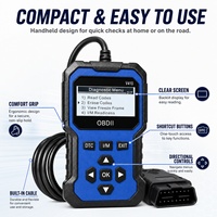 Outil de diagnostic automobile OBD2 portable V410, emballage boîte bleue, universel pour voitures particulières et camions légers 12V construits après 1996