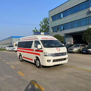 Nouvelle ambulance à châssis diesel manuel durable avec climatisation et équipement médical pour les pays à climat chaud - Product Image 2