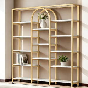 Vitrina Esquinera Personalizable, Vitrina Moderna con Vidrio para Pequeños Comercios <span class=keywords><strong>y</strong></span> Salones <span class=keywords><strong>de</strong></span> Belleza - Product Image 1