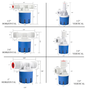 Автоматический запорный 1/<span class=keywords><strong>2</strong></span> "3/4" 1 "<span class=keywords><strong>2</strong></span>" Большой Плавающий шаровой клапан с потоком воды долговременный рабочий пластиковый поплавковый клапан пилотный поплавковый клапан - Product Image 2