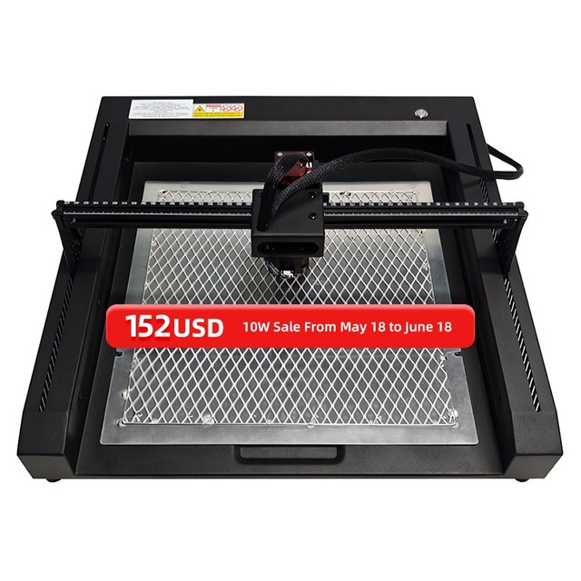 China 5w 10w Desktop Diode Laser Cutter Module Wood Blanks Laser Engraver Engraving