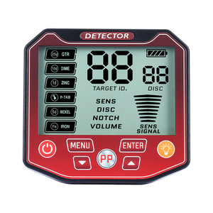 Détecteur de métaux professionnel TECLUNG GT972, multifonction, écran LCD rétroéclairé rouge, 25 pouces, précision de 1 %, trésor souterrain - Product Image 4