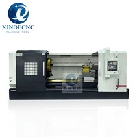 Tour à métaux CNC robuste CK61125, portée de 1250 mm, entre-centres de 3000 mm, pour pièces en métal/tournage