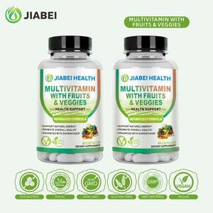 Kapsul Suplemen Serat Diet Nutrisi Seimbang Buah dan Sayur dari Pabrik OEM/ODM, Mendukung Antioksidan untuk Pencernaan Dewasa - Product Image 3