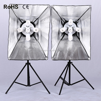 Équipement photographique, support d'éclairage de studio photo, boîte à lumière, kit d'éclairage, alliage d'aluminium, nylon, design parabolique portable