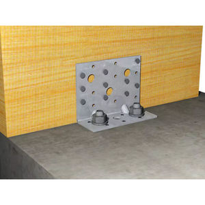 Fischer XAUB supports d'angle nervurés robustes pour les connexions béton-bois (50 pcs) - Product Image 2