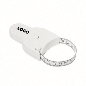 Cinta Métrica Retráctil para Cintura, Fitness y Costura, Cinta Métrica Automática Suave con Logotipo para Regalo Promocional - Product Image 1