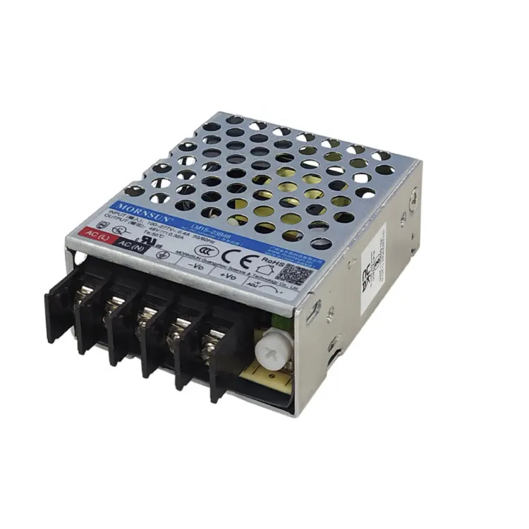 Enclosed AC/DC Converter 5V 15W 305VAC Input Cost-effective High Efficiency PFC Function SMPS Switching Mode Power Supply