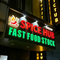 Letras de Canal LED Personalizadas, Letreros para Tiendas en Exteriores, Letrero con Logotipo Acrílico 3D