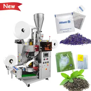 Automatic Tea Bag Packaging Machine Inner And Outer Sachet Blue Black Tea Leaf Packaging Machines