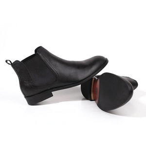 Suministro Directo de Fábrica, Zapatos de Moda Impermeables, <span class=keywords><strong>Botas</strong></span> <span class=keywords><strong>Chelsea</strong></span> para Hombre, <span class=keywords><strong>Botas</strong></span> de Cuero Marrón - Product Image 3