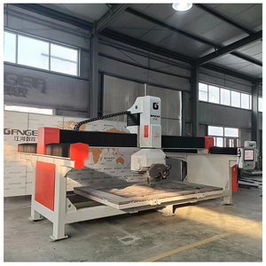 Cortadora de sierra de puente CNC de 5 ejes para encimeras de cocina de mármol y piedra de granito con motor como componente central - Product Image 5