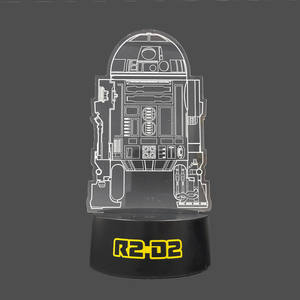 <span class=keywords><strong>R2d2</strong></span> מנורת אשליה עוגה - Product Image 1