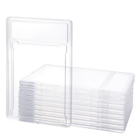 Supports de cartes de sport transparents en plastique rigide pour la classification des cartes de baseball, ensemble de cartes de notation YILI