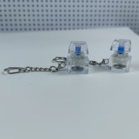 Cross Border XDA Keycap High Transparency Luminous Stress Relief Mechanical Keyboard Keychain Pendant Toy Accessory