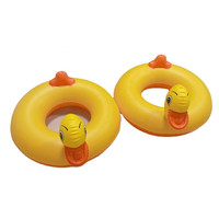 Vente en gros Canard jaune Piscine gonflable Flotteurs Anneau de bain pour enfants Adultes Anneau de natation gonflable en PVC