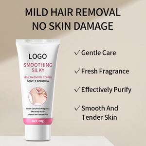 Private Label OEM China Herbal Hair Removal Soft Painless Rose Fragrance Cream for <b>Men</b> <b>Face</b> - Product Image 3