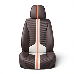 Lüks Deri Özel Yapım Araba Koltuk Kılıfı, Ön ve Arka Koltukları Kapsayan Birden Fazla Model İçin Uygundur - Product Image 1