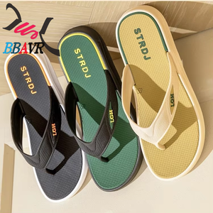 The Latest Design Durable Simple Indoor Outdoor Beach Bath <b>Slippers</b> Non-slip Lightweight Men's Flip-flops Couples <b>Slippers</b> - Product Image 6