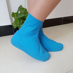 Hot Selling 2023 Unisex Silicone Silicon Disposable Custom Print Washable Protection Resistant Rain <b>Boots</b> Shoe <b>Covers</b> - Product Image 4