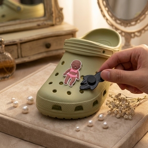 Zapatos Natasha Charm Shoes Croc, Personalización Profesional de Fábrica, Material Ecológico para Sandalias Tipo Clog - Product Image 4