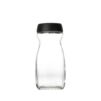 Emballage en verre de stockage des aliments pot de dessert à biscuits en verre vide transparent 200ml 400ml 800ml 1000ml avec couvercle