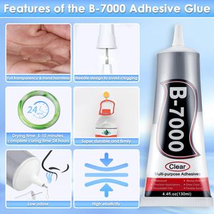 B7000 Keo Đối Với Trang Sức Làm Rhinestone Rõ Ràng Keo Vải Keo Đa Năng Siêu Dính Thủ Công Dính Cho Điện Thoại Sửa Chữa - Product Image 5