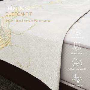 Tissu de matelas tricoté en polyester jacquard enrichi en Vitamine C et Vitamine <span class=keywords><strong>E</strong></span> – Fournisseur - Product Image 4