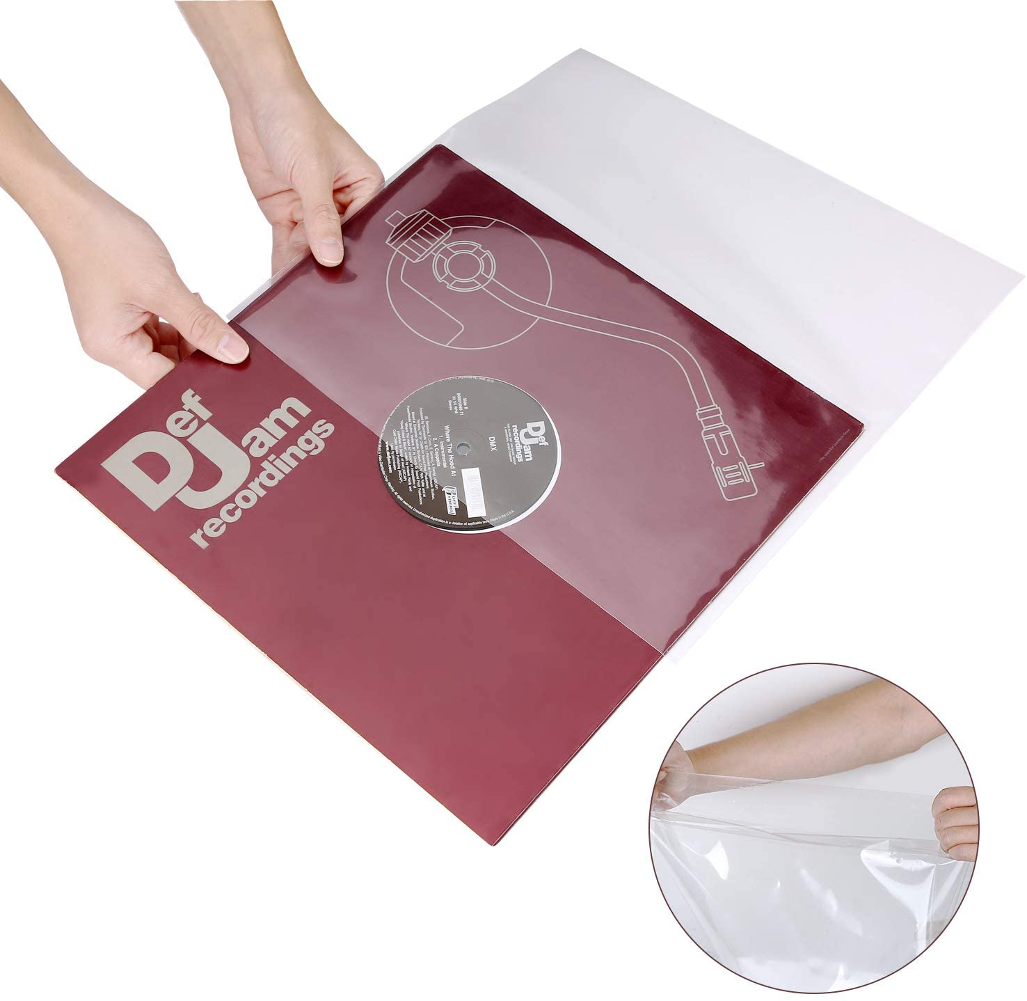 Invest In Vinyl 3ミルビニールレコードスリーブアルバムカバー Amazon.co.jp: Invest In Vinyl 100 クリアプラスチック保護LP