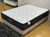Matelas OEM en mousse haute densité, format King, avec surmatelas 5*6 en mousse à mémoire de forme, latex et gel, et ressorts ensachés pour hôtel
