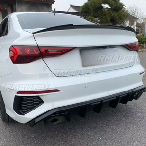 ลิ้นกันชนหลังแบบดิฟฟิวเซอร์ ชุดแต่งกันชนหลัง สำหรับ Audi A3 Hatchback 2021-2024 อุปกรณ์ตกแต่งรถยนต์ - Product Image 5