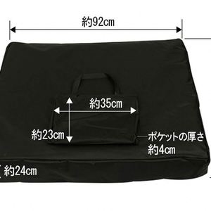 กระเป๋าใส่โต๊ะนวด BSCI สำหรับโต๊ะนวดแบบพับได้พร้อมช่องใส่ของเสริม - Product Image 4