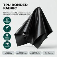 Tela Oxford Recubierta de TPU de Doble Cara, Resistente a Desgarros y de Alta Resistencia a la Tensión, para Mochilas Impermeables y Uso en Automóviles