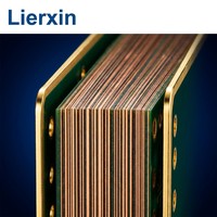 Lierxin LEX-AISVR-PCB Carte mère de serveur IA haute vitesse, conception personnalisée à nombre de couches élevé, impédance contrôlée, perçage arrière, faible perte