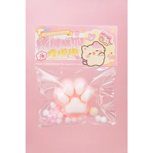 Porte-cartes en peluche TPR en forme de patte de chat, mignon et compressible, pour soulager l'irritabilité et le stress des enfants - Product Image 3