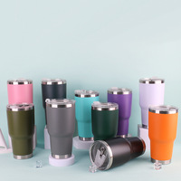 Verre à bière Bingba 30 oz en acier inoxydable 304, isolation thermique 12-24h, écologique, cadeau, en stock, revêtement par pulvérisation, vente en gros