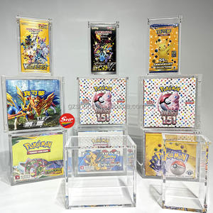 SHP vente en gros 100% nouveau acrylique <span class=keywords><strong>Pokemon</strong></span> Version japonaise petite boîte de rappel avec couvercle magnétique <span class=keywords><strong>Pokemon</strong></span> acrylique coque de protection - Product Image 6