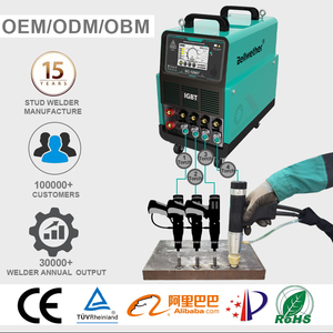 Máquina de Soldadura de Pernos de Ciclo Corto de 4 Antorchas Equipo de Soldadura Industrial para Pernos de Acero Suave Máquina de Soldadura por Resistencia - Product Image 1