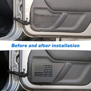 Jeep Wrangler JK Front Door Storage Box Aluminum Alloy Waterproof Pressure Resistant <b>Interior</b> Modification <b>Accessory</b> - Product Image 3