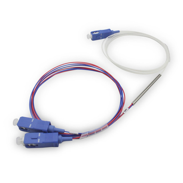Fiber Optical Ftth Splitter 1*2 FBT Splitter Coupler Ratio 5:95 10:90 20:80 25:75 35:65 Splitting Ratio FBT Coupler