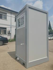 Convenient Portable Outdoor Restroom Tiny Prefab Prefab Bathroom Unit Made From Steel Sandwich Panel - Product Image 6