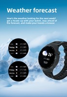 Reloj Inteligente Unisex con Pantalla TFT, Control Remoto, Corona Giratoria, Correa de Silicona, Monitor de Oxígeno en Sangre y Rastreador de Actividad Física