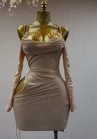 Robe de soirée en polyester et dentelle pour femme, vente chaude, liquidation mixte, expédition aléatoire, vêtements en gros OEM