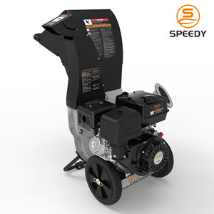 18HP SPY10 15hp Gasolina Powered Superfast Self-Feeding Madeira Chipper/Shredder Usado Core Components Bearing Retail Stump Moagem - Product Image 4