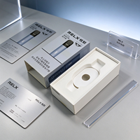 Boîte en papier à tiroir coulissant imprimée sur mesure, emballage pour produits électroniques avec insert en mousse EVA personnalisé