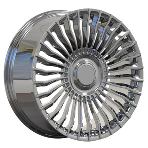 2024 année Chine fabricant chrome capuchon flottant T6061 aluminium forgé <span class=keywords><strong>jante</strong></span> pour suv - Product Image 1