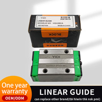 Bloques de Guía de Movimiento Lineal Marca HIWIN de 1000mm, 2000mm, 3000mm, Rieles Deslizantes HGR15 HGR20 HGR25 HGR30 HGR35 HGR45 HGW15 HGW25cc