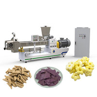 Machine automatique multifonctionnelle en acier inoxydable pour la fabrication de barres chocolatées fourrées à la crème, de snacks soufflés et de snacks en forme de coussin, de diverses formes
