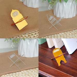 Decoración de Madera 3D con Forma de Castillo <span class=keywords><strong>para</strong></span> el Ramadán 2026, Decoración Islámica con Caligrafía Árabe Bismillah, Soporte <span class=keywords><strong>para</strong></span> Fecha, Regalo Islámico <span class=keywords><strong>para</strong></span> el Eid Mubarak - Product Image 3